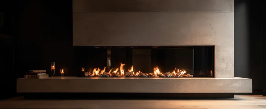 Gas Fireplace Ember Bed Design Services in Citrus Heights, California