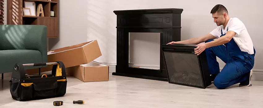 Old Rusted Metal Fireplace Repair And Replacement in Citrus Heights, CA